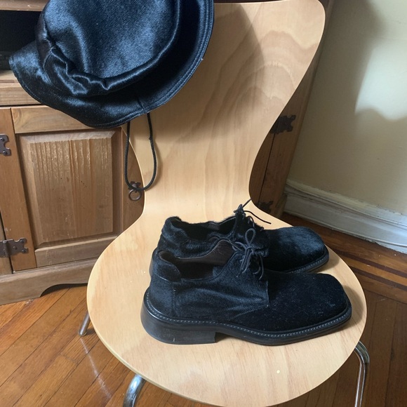 REAL PONY SKIN SHOES VERY NICE TO WEAR OUT ON THE TOWN DA’VINCI (Made in Italy) - Picture 10 of 11